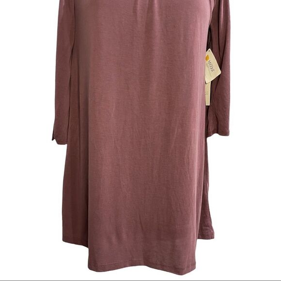 𝅺active USA Pink Bell Sleeve Tunic Top Sz S - Picture 4 of 15